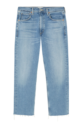 Daphne Crop Stovepipe Jeans